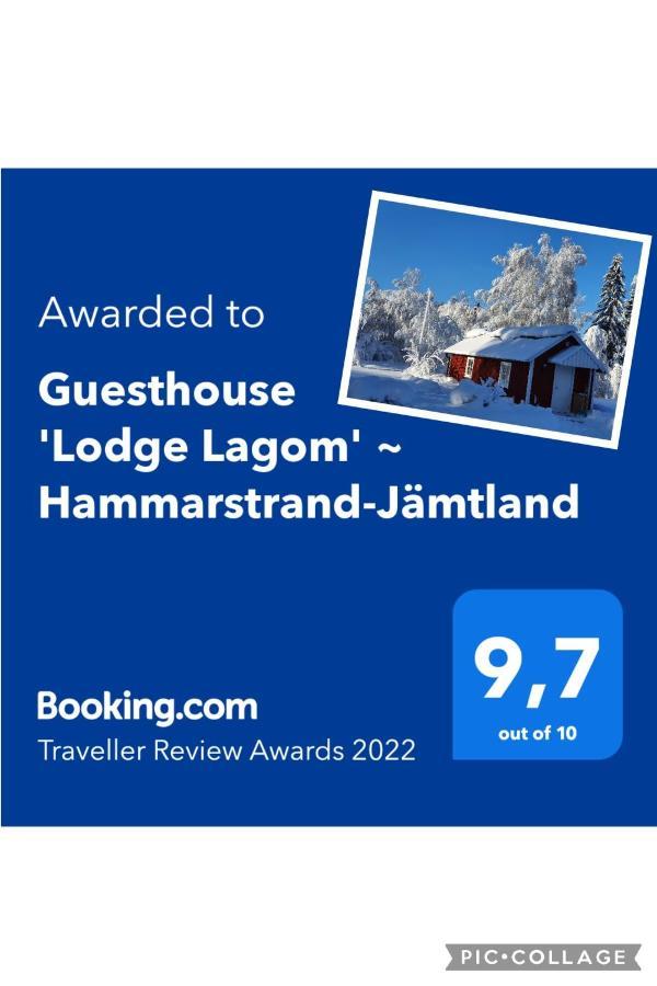 Luxury Guesthouse 'Lodge Lagom' - Hammarstrand-Jaemtland 外观 照片